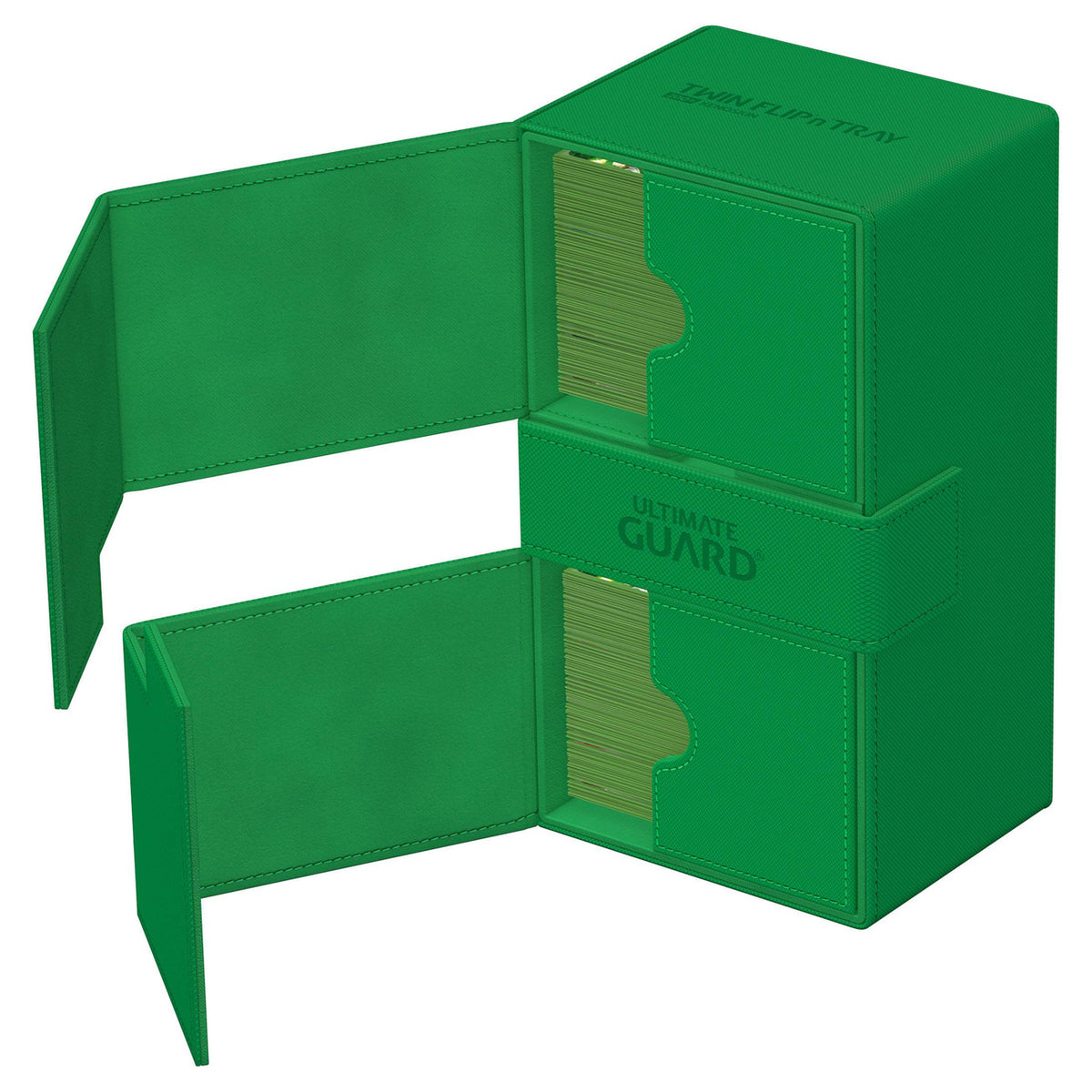 Productafbeelding Ultimate Guard Twin Flip'n'Tray 200+ Xenoskin - Groen