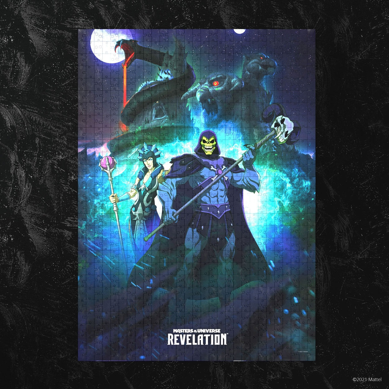 Productafbeelding Masters of the Universe: Revelation™ Puzzel Skeletor™ en Evil-Lyn™ (1000 stukjes)