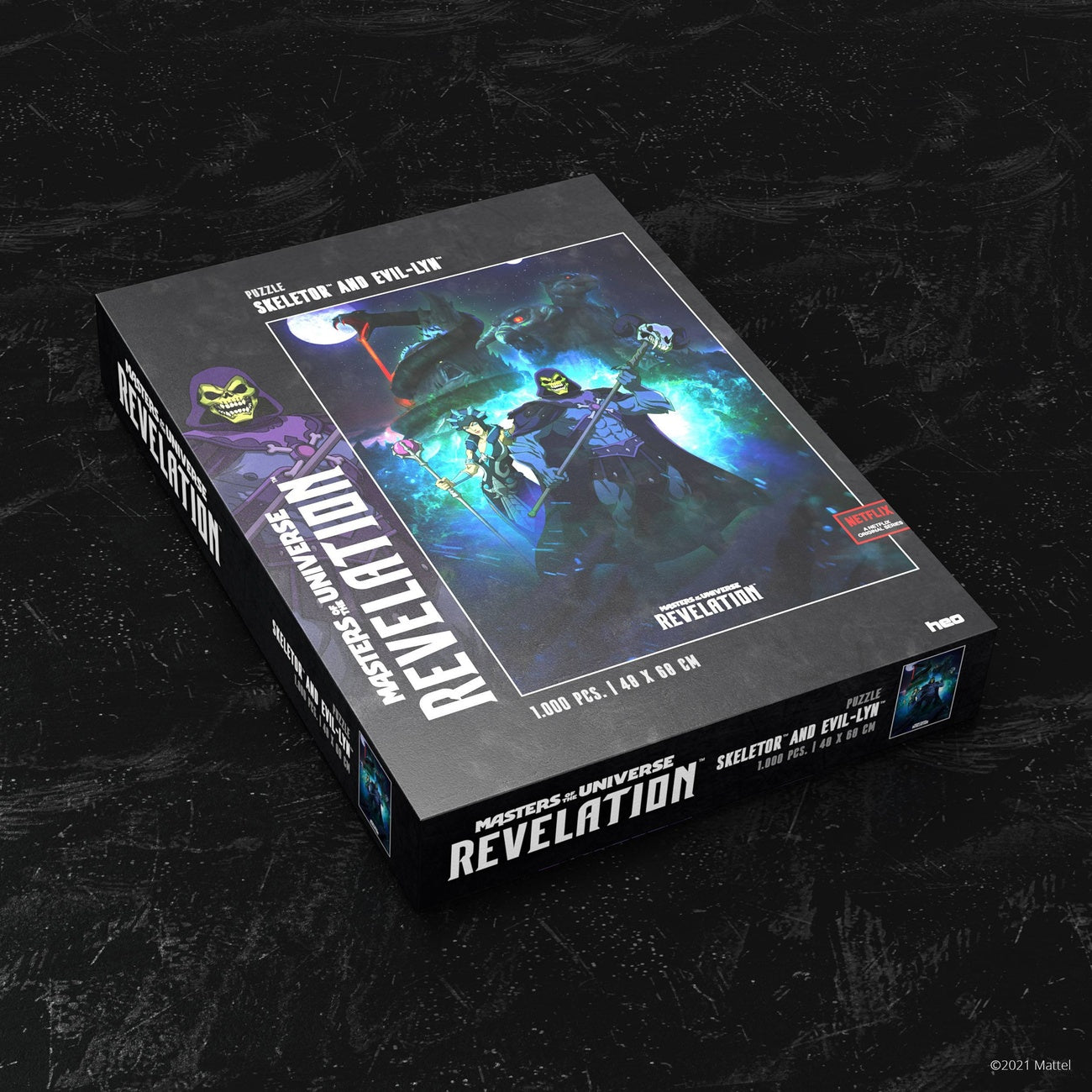 Productafbeelding Masters of the Universe: Revelation™ Puzzel Skeletor™ en Evil-Lyn™ (1000 stukjes)