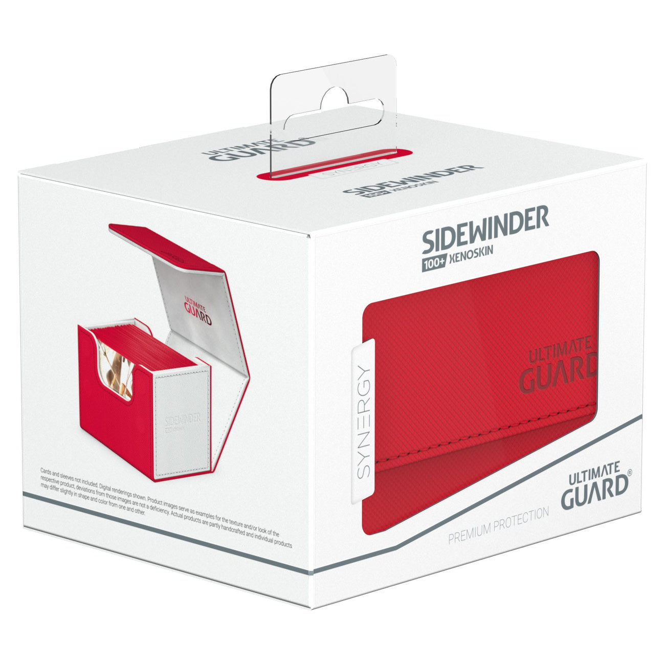 Productafbeelding Ultimate Guard Sidewinder 100+ Xenoskin Synergy - Rood/Wit