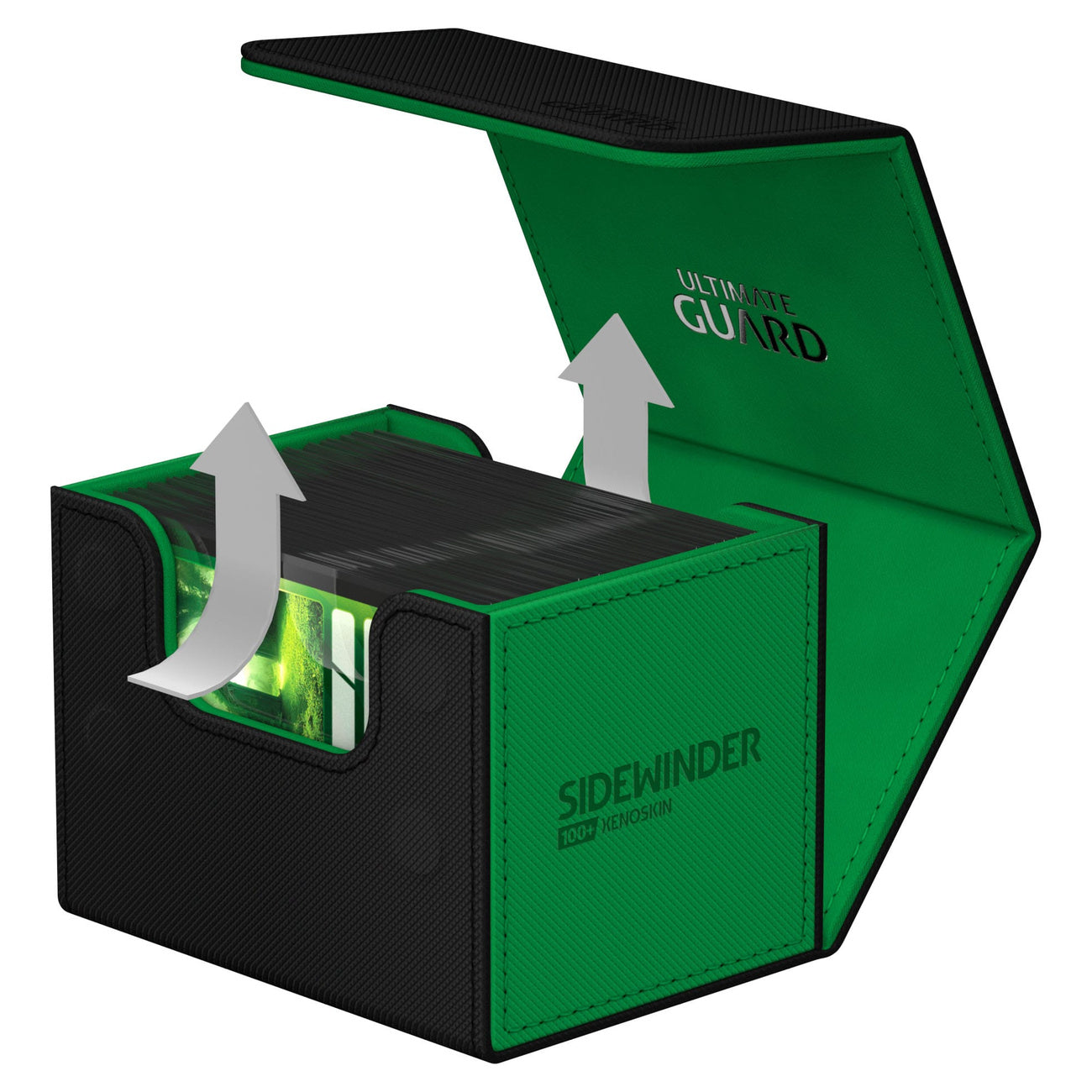 Productafbeelding Ultimate Guard Sidewinder 100+ Xenoskin Synergy - Zwart/Groen