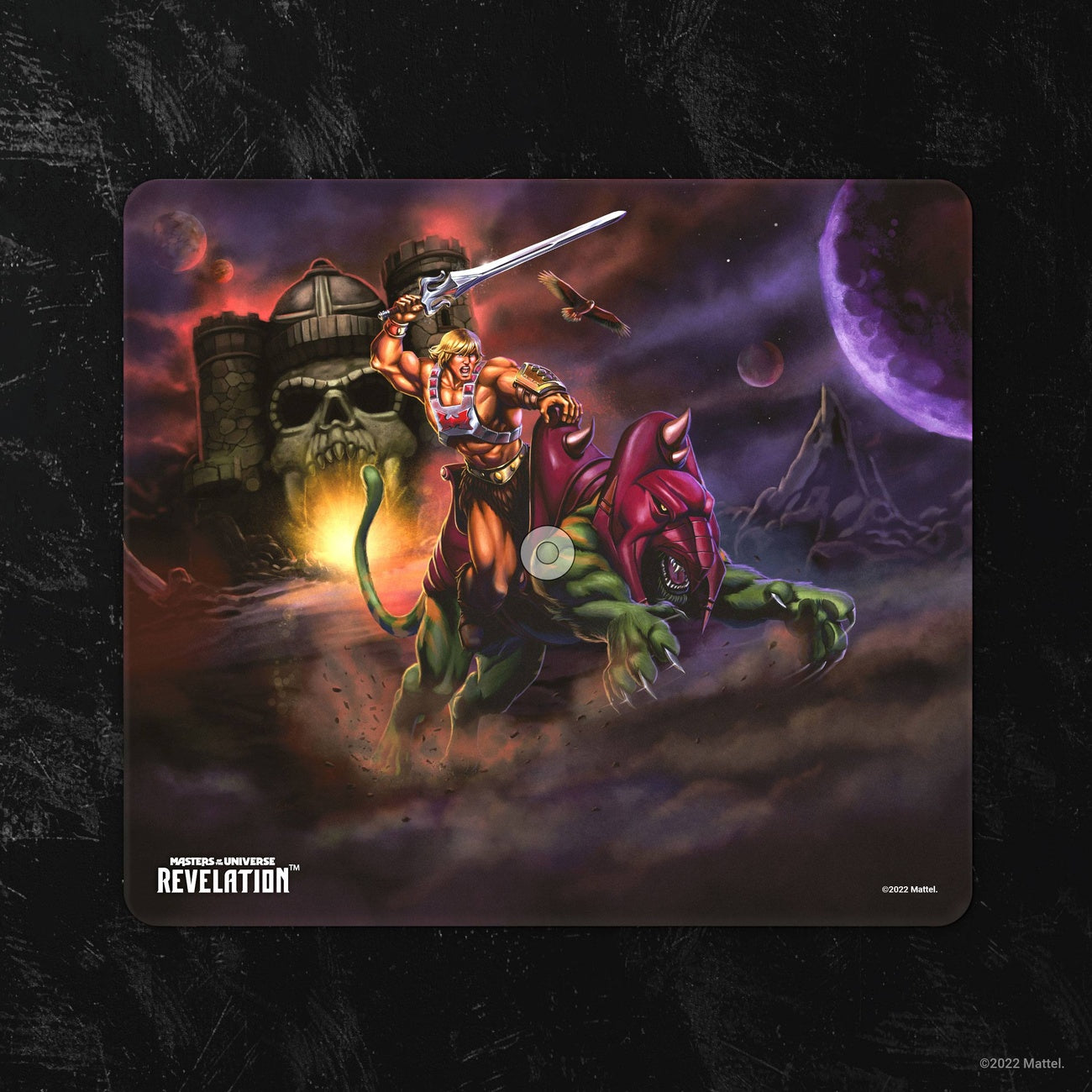 Productafbeelding Masters of the Universe: Revelation™ Muismat He-Man™ and Battle Cat 25 x 22 cm