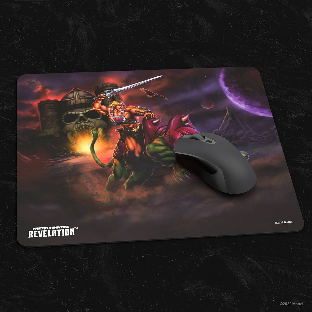 Productafbeelding Masters of the Universe: Revelation™ Muismat He-Man™ and Battle Cat 25 x 22 cm