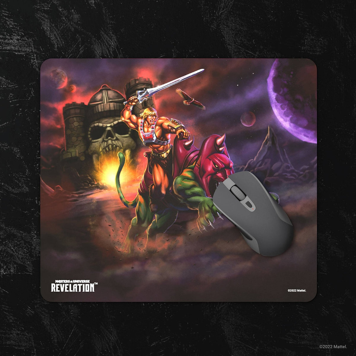 Productafbeelding Masters of the Universe: Revelation™ Muismat He-Man™ and Battle Cat 25 x 22 cm
