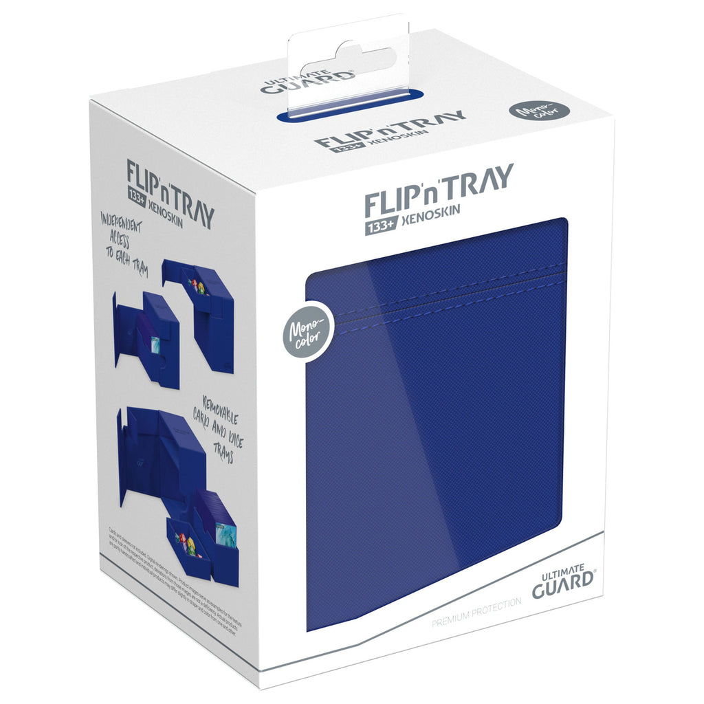 Productafbeelding Ultimate Guard Flip'n'Tray 133+ Xenoskin - Blauw