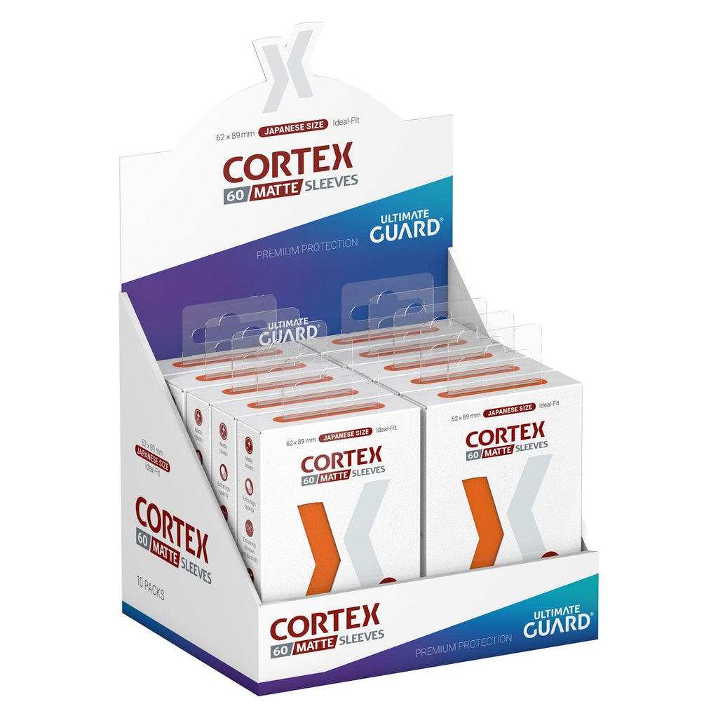 Productafbeelding Ultimate Guard Cortex Sleeves Mat Japanse maat (60) - Oranje
