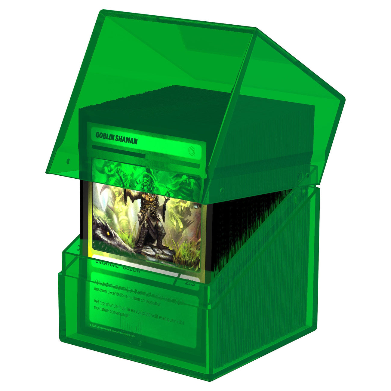 Product image Ultimate Guard Boulder 100+ Clear – Emerald