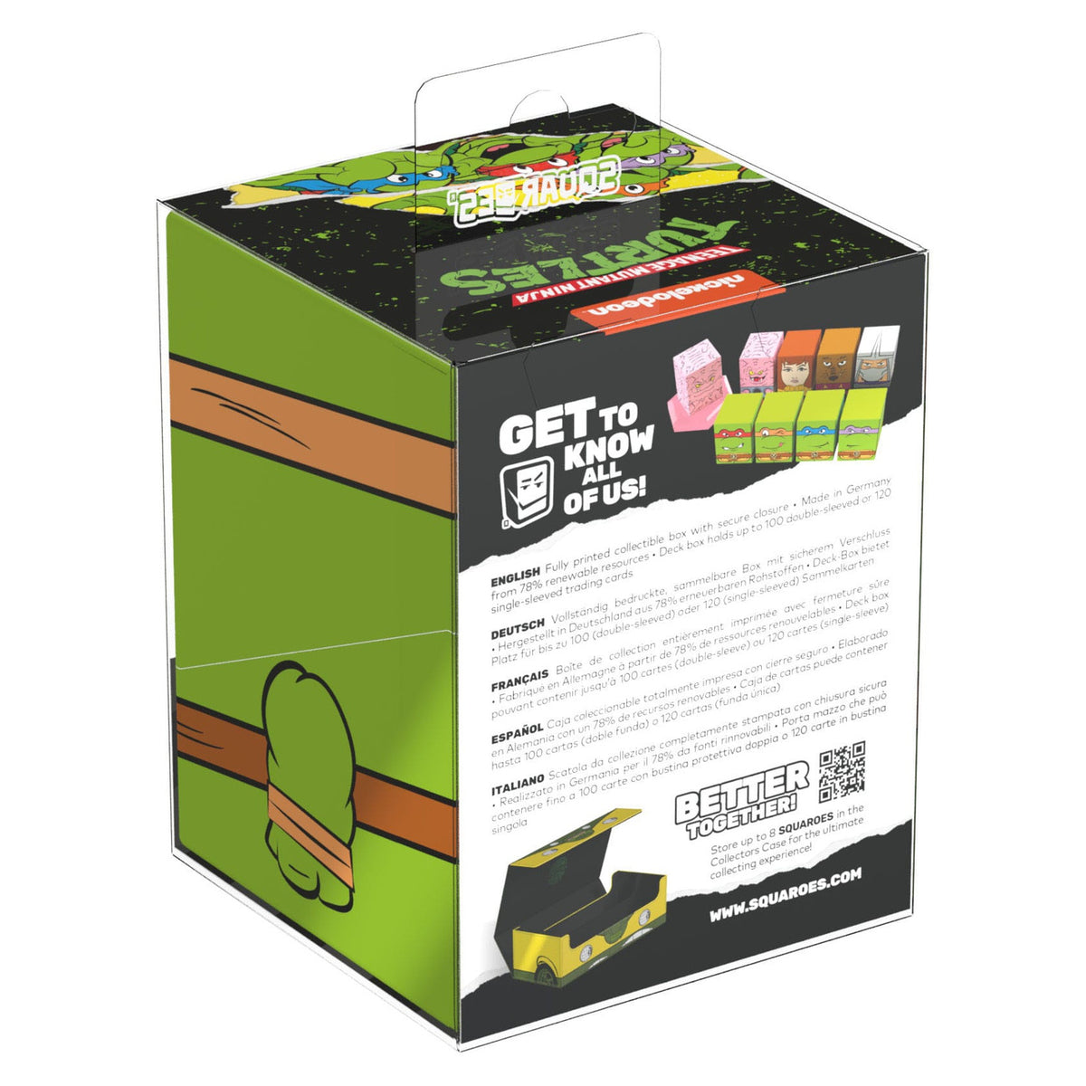 Productafbeelding Squaroes Squaroe Teenage Mutant Ninja Turtles™ NT005 - Michelangelo