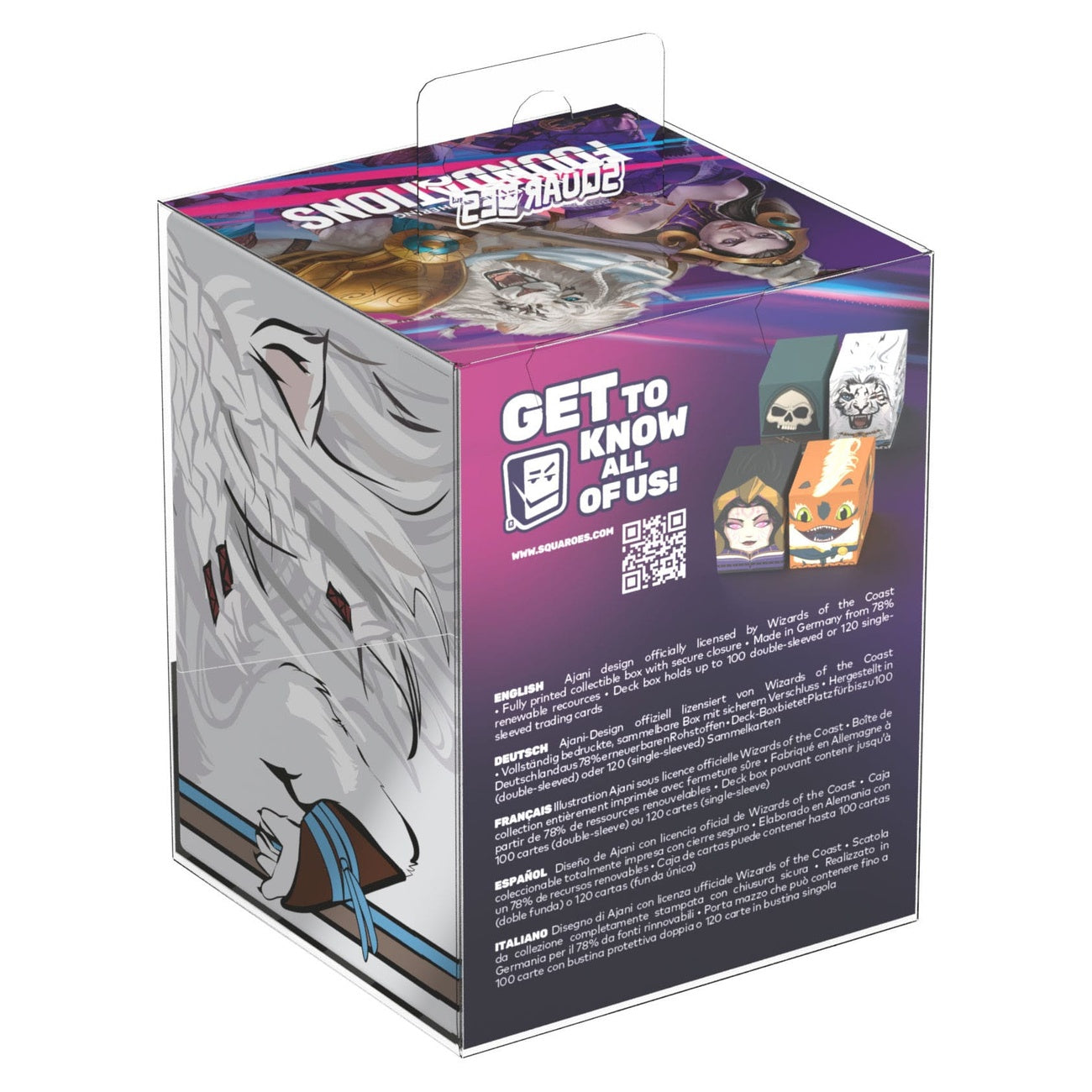 Productafbeelding Squaroes Squaroe Magic: The Gathering "Foundations" MTG004 - Ajani