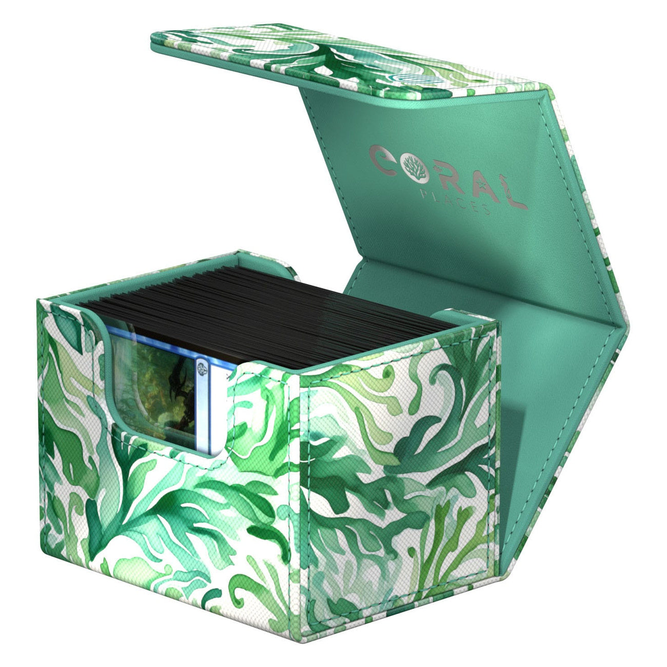 Productafbeelding Ultimate Guard Sidewinder 100+ Xenoskin 2025 Exclusive "Coral Places" - Kelpwoud