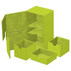 Product image Ultimate Guard Twin Flip'n'Tray 200+ Xenoskin "Summer Edition 2025" - Lime