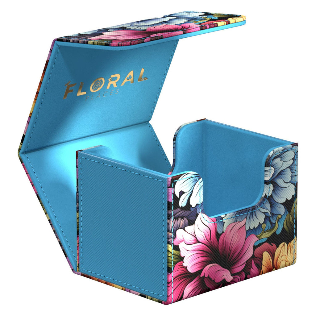 Productafbeelding Ultimate Guard Sidewinder 100+ Xenoskin "Floral Places" - Lente-bloemenweide