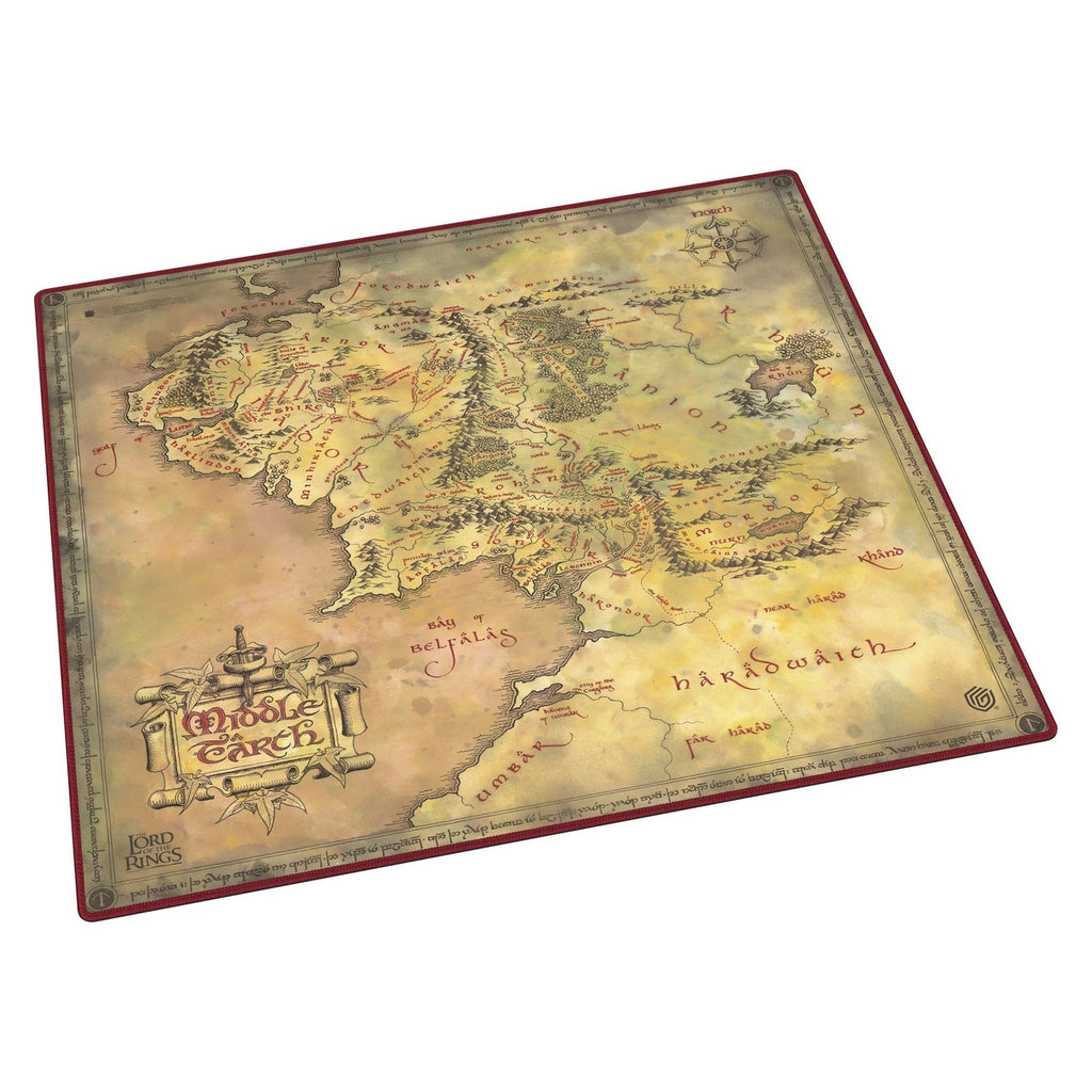 Productafbeelding Ultimate Guard Playmat Oversized 61 x 61 cm The Lord of the Rings™ "Plaatsen van Midden-aarde"