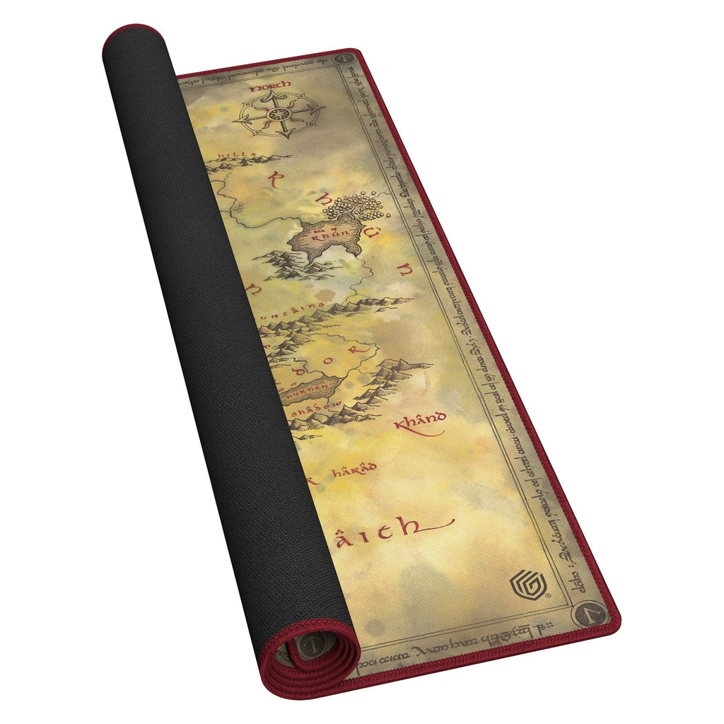 Productafbeelding Ultimate Guard Playmat Oversized 61 x 61 cm The Lord of the Rings™ "Plaatsen van Midden-aarde"