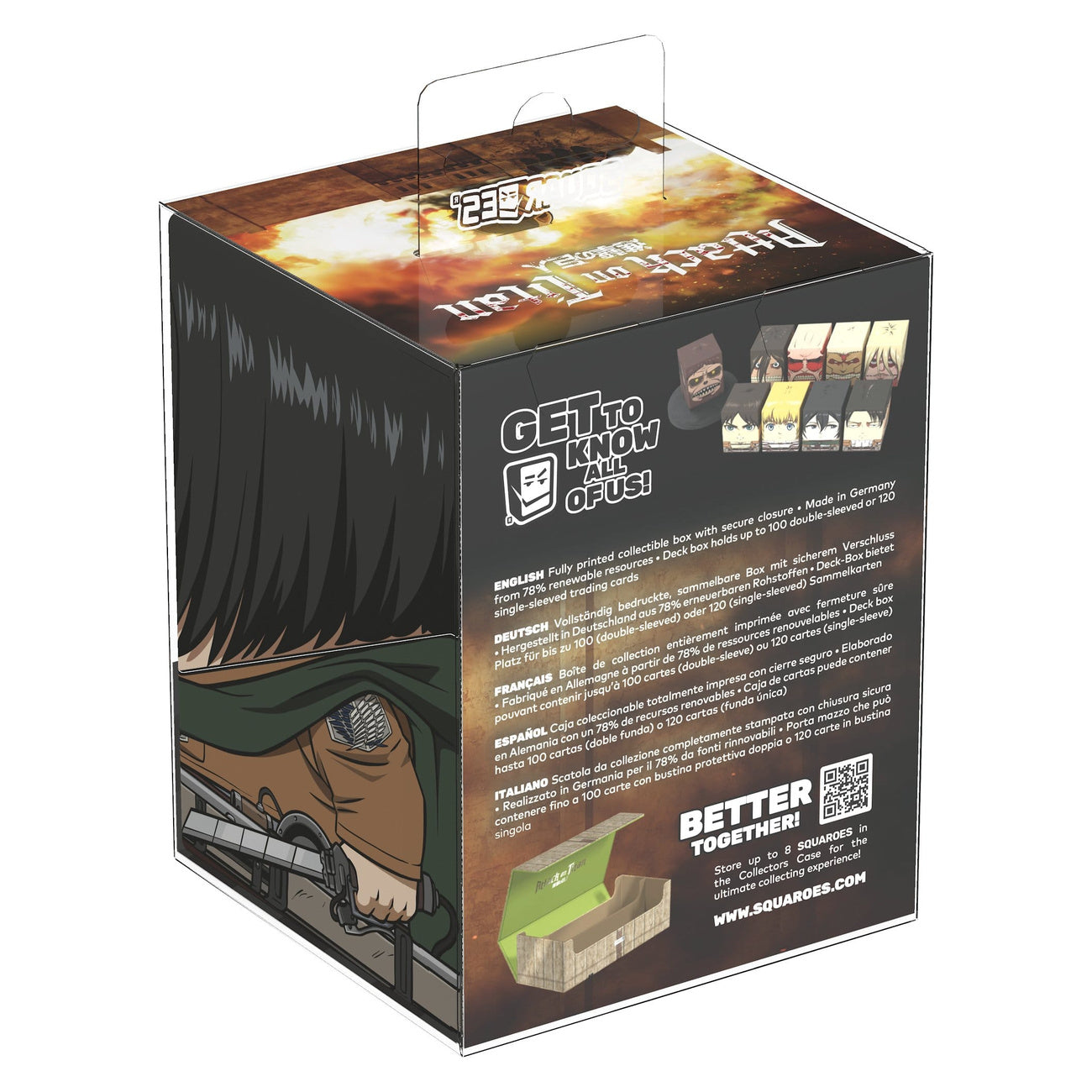 Productafbeelding Squaroes Squaroe Attack on Titan AOT003 - Mikasa Ackermann