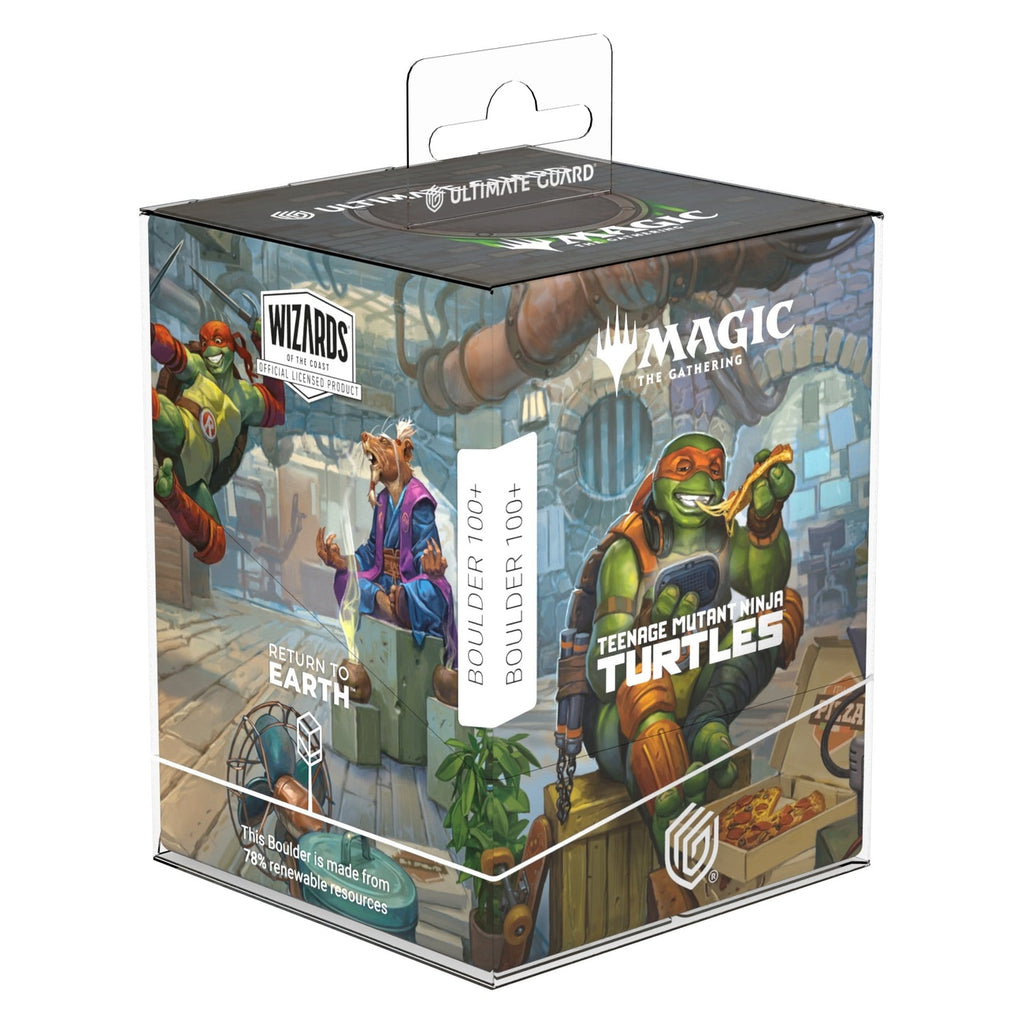 Productafbeelding Ultimate Guard RTE Boulder 100+ Magic: The Gathering | Teenage Mutant Ninja Turtles - Turtle Lair