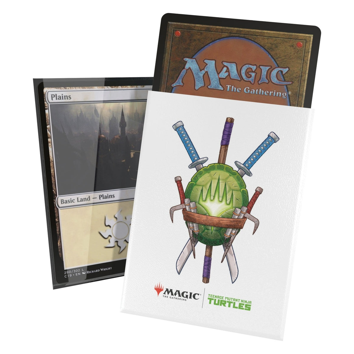 Productafbeelding Ultimate Guard Art Sleeves Magic: The Gathering | Teenage Mutant Ninja Turtles - Schildpad-planeswalker-symbool