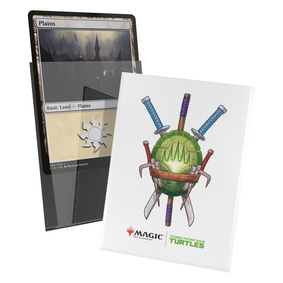 Productafbeelding Ultimate Guard Art Sleeves Magic: The Gathering | Teenage Mutant Ninja Turtles - Schildpad-planeswalker-symbool
