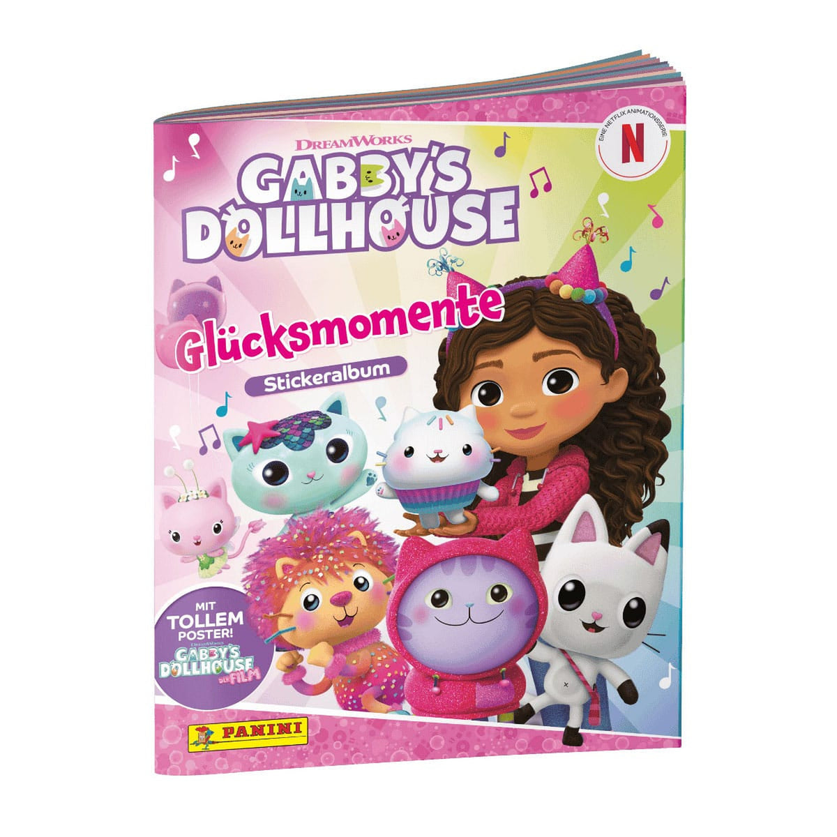 Productafbeelding Gabby's Dollhouse Geluksmomenten Stickerverzamelalbum *Duitse versie*