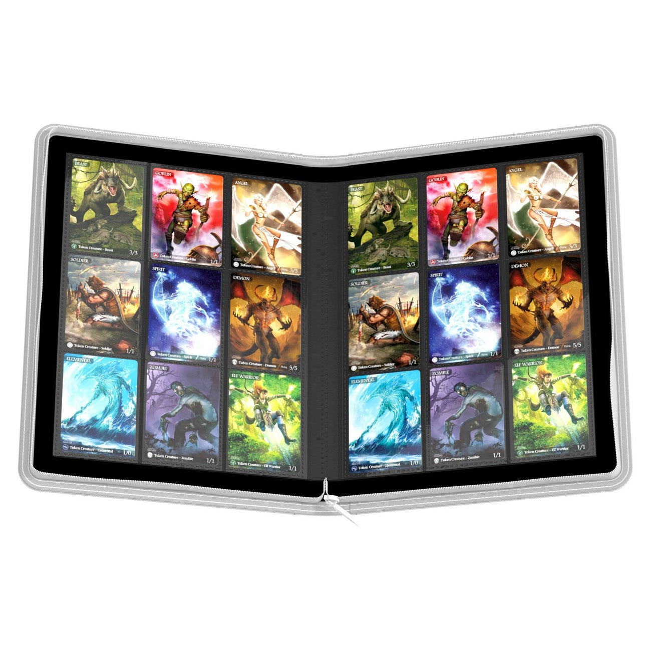 Product image Ultimate Guard Zipfolio 360 18-Pocket Xenoskin - White