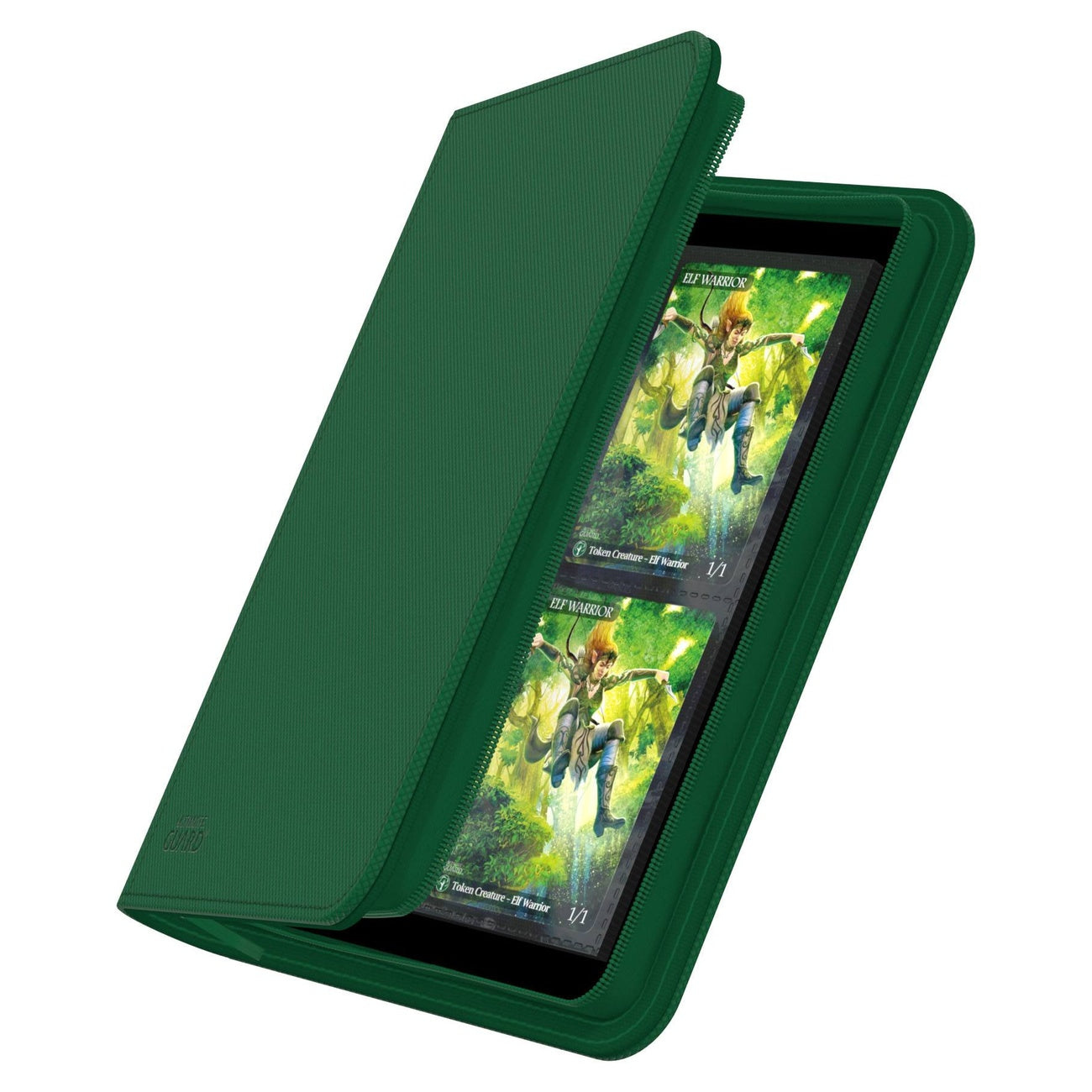 Productafbeelding Ultimate Guard Zipfolio 160 8-Pocket Xenoskin - Groen