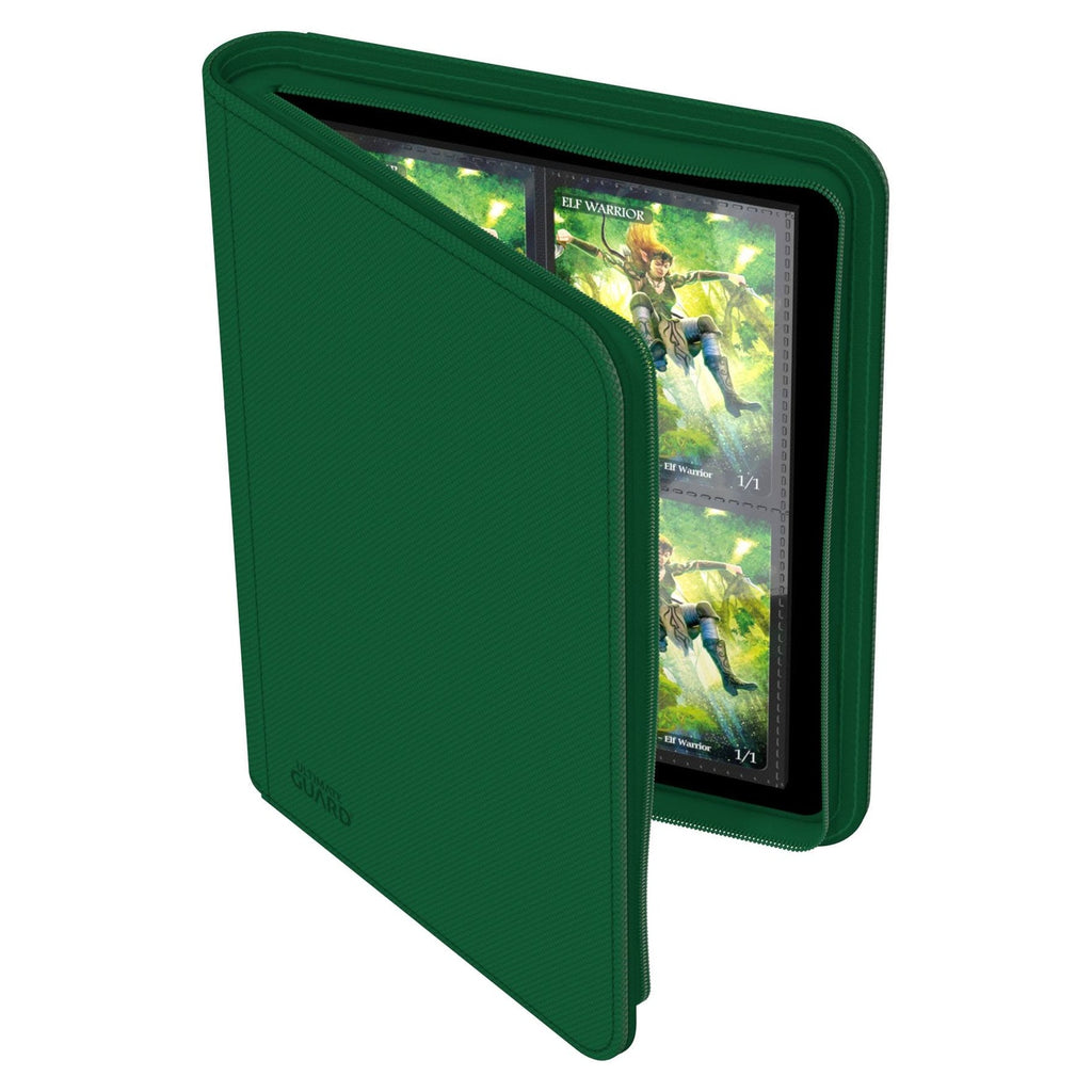 Productafbeelding Ultimate Guard Zipfolio 160 8-Pocket Xenoskin - Groen