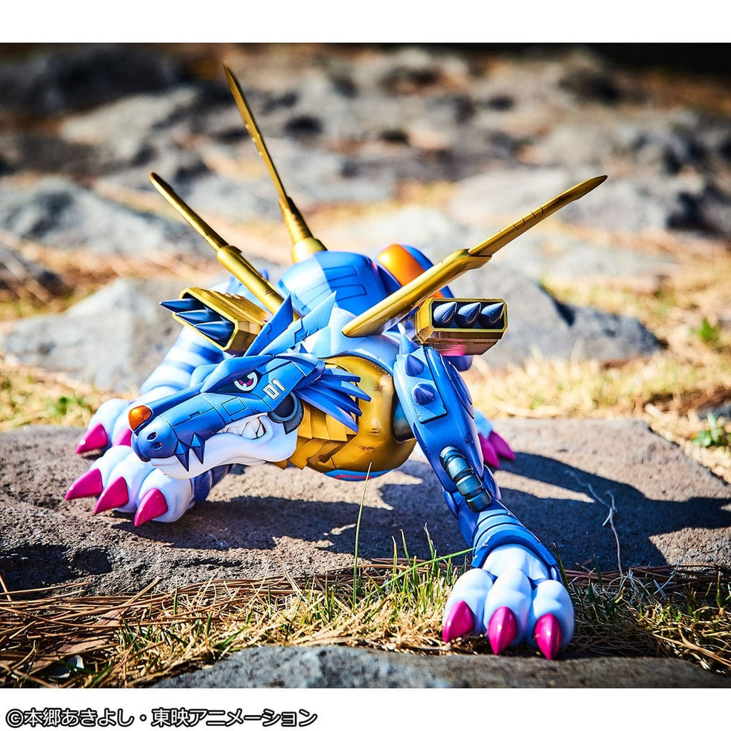 Productafbeelding Digimon Adventure Precious G.E.M. Series PVC Beeld Metal Garurumon & Ishida Yamato 30 cm