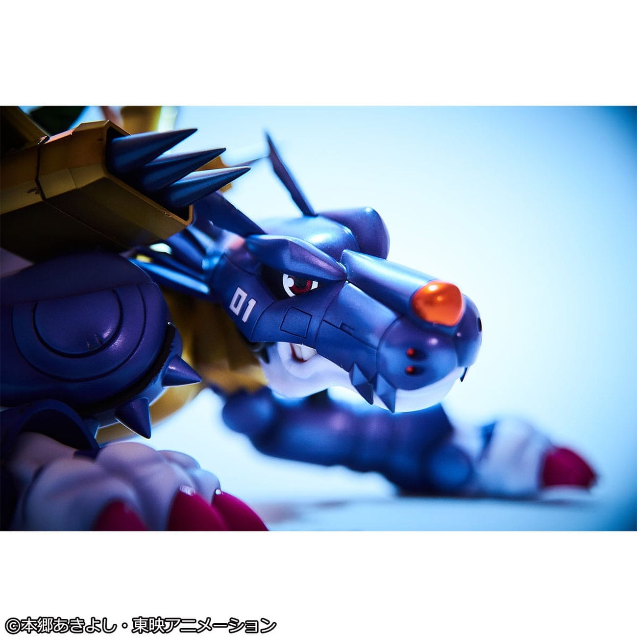 Productafbeelding Digimon Adventure Precious G.E.M. Series PVC Beeld Metal Garurumon & Ishida Yamato 30 cm