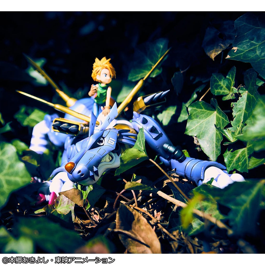 Productafbeelding Digimon Adventure Precious G.E.M. Series PVC Beeld Metal Garurumon & Ishida Yamato 30 cm