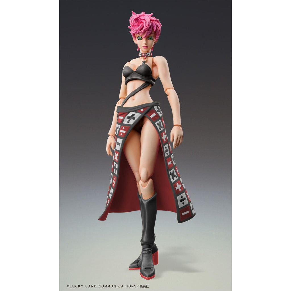 Productafbeelding JoJo's Bizarre Adventure Part 5 Super Action Actiefiguur Trish Una Black Ver. 15 cm