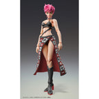 Productafbeelding JoJo's Bizarre Adventure Part 5 Super Action Actiefiguur Trish Una Black Ver. 15 cm