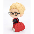 Productafbeelding Haikyu!! Tekupiku minifiguur Kei Tsukishima 10 cm