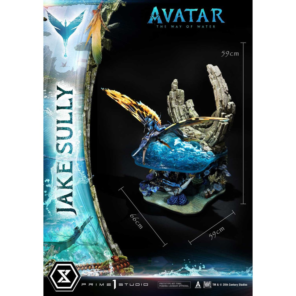 Productafbeelding Avatar: The Way of Water Beeld Jake Sully Bonus Version 59 cm