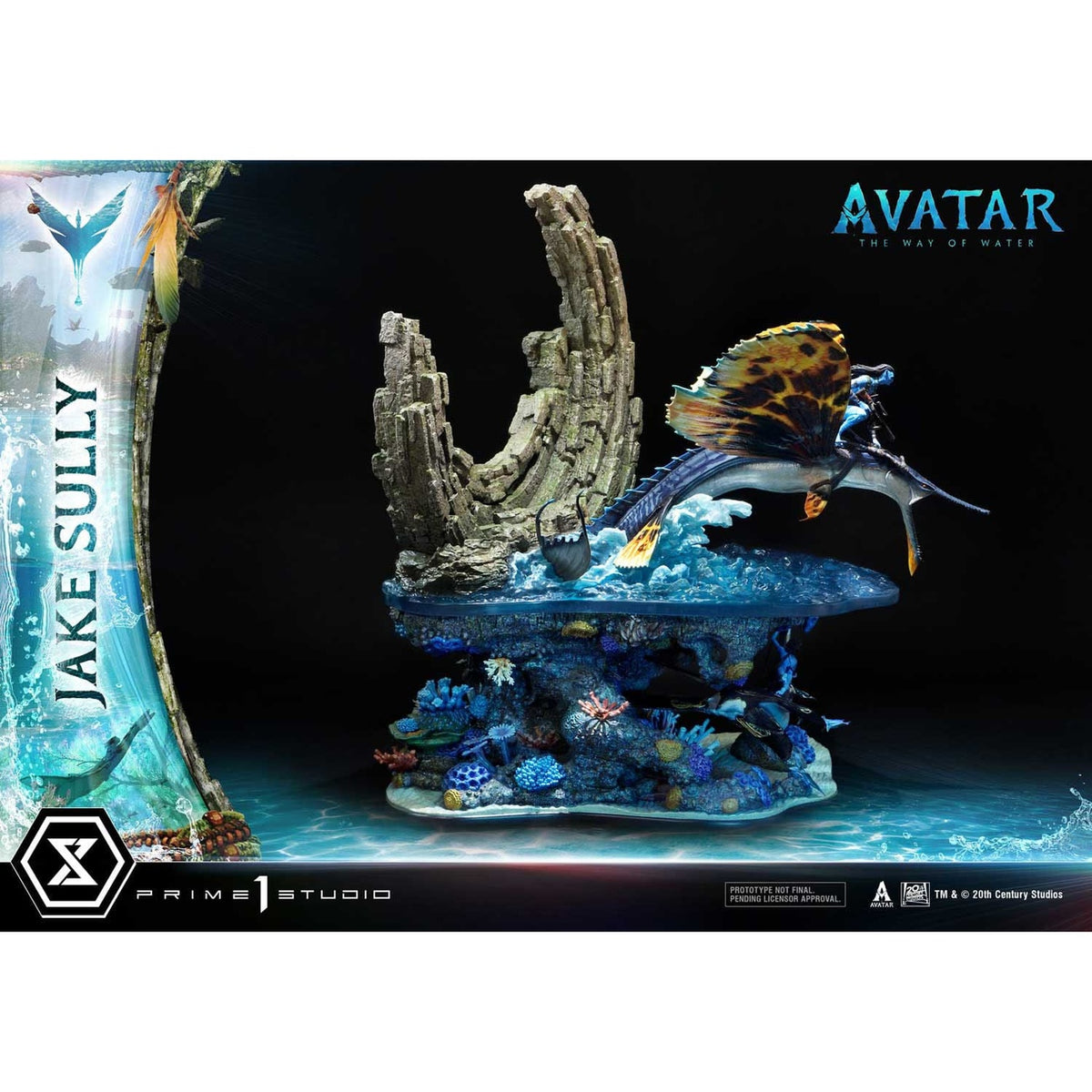 Productafbeelding Avatar: The Way of Water Beeld Jake Sully Bonus Version 59 cm