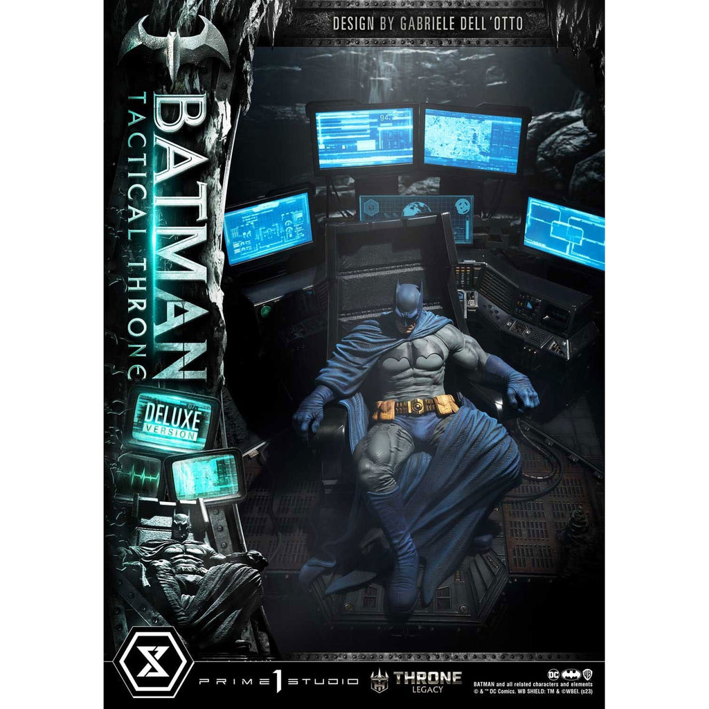 Productafbeelding DC Comics Throne Legacy Collection Statue 1/3 Batman Tactical Throne Deluxe Bonus Version 57 cm