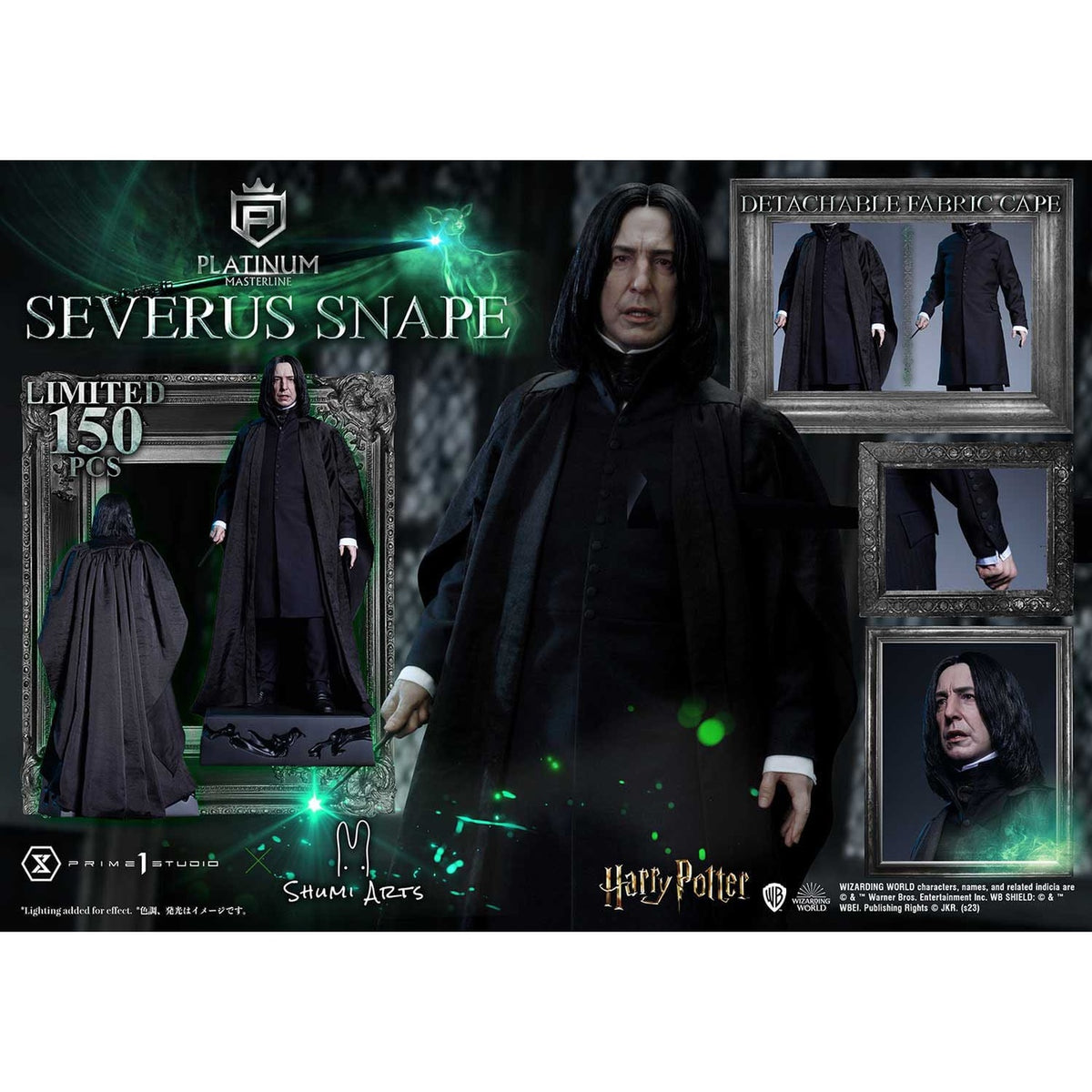 Productafbeelding Harry Potter Platinum Masterline Series Statue 1/4 Severus Sneep 55 cm