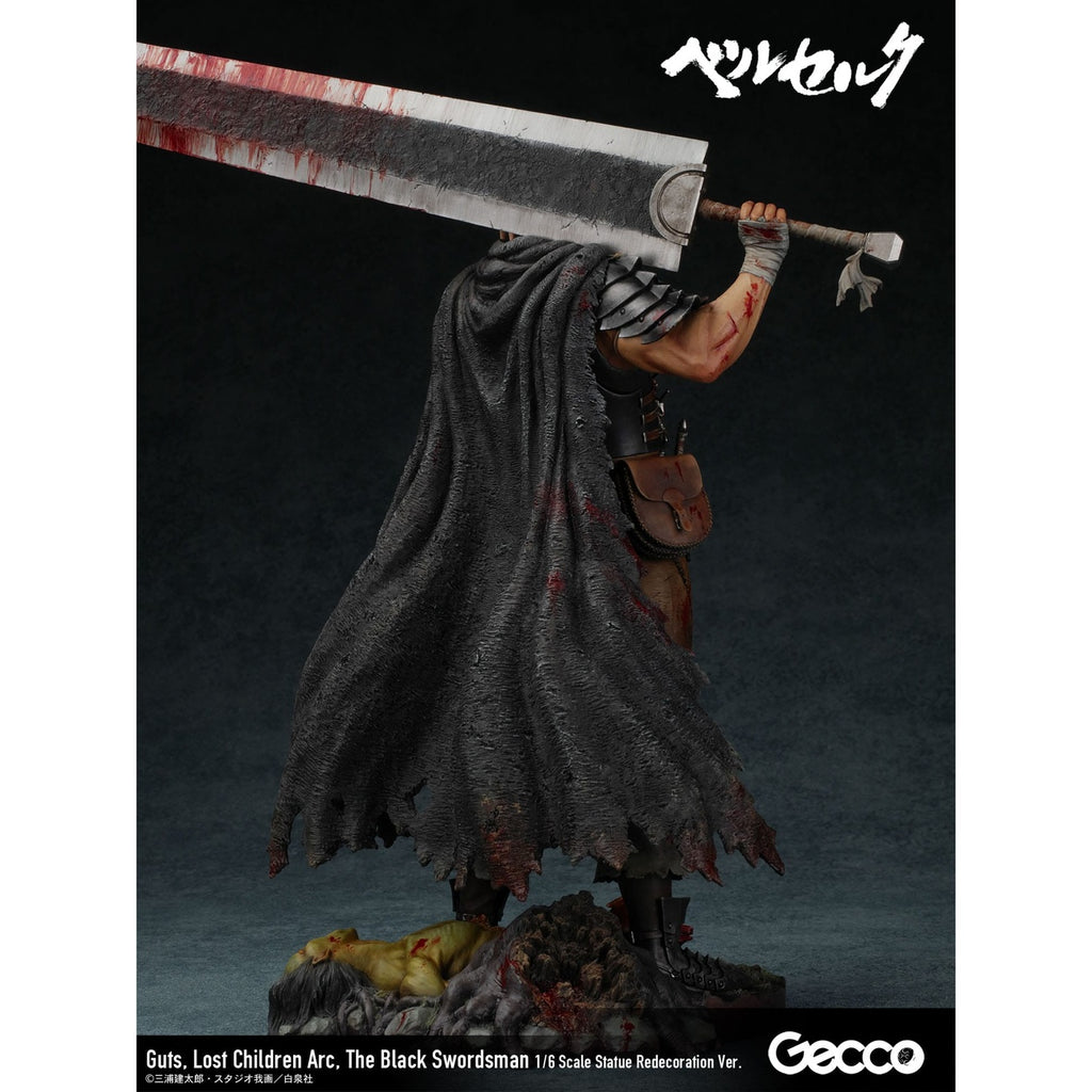 Productafbeelding Berserk Statue 1/6 Guts Lost Children Arc The Black Swordsman Redecoration Ver. 38 cm