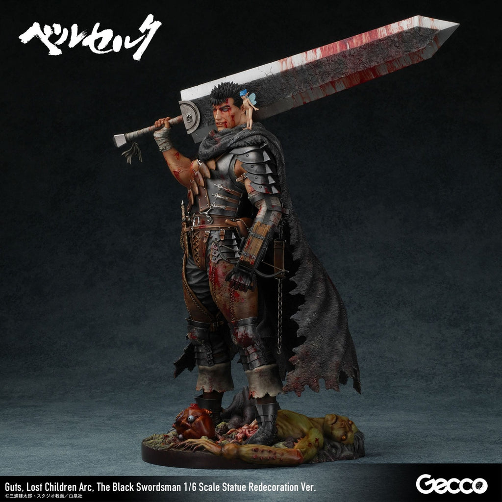 Productafbeelding Berserk Statue 1/6 Guts Lost Children Arc The Black Swordsman Redecoration Ver. 38 cm