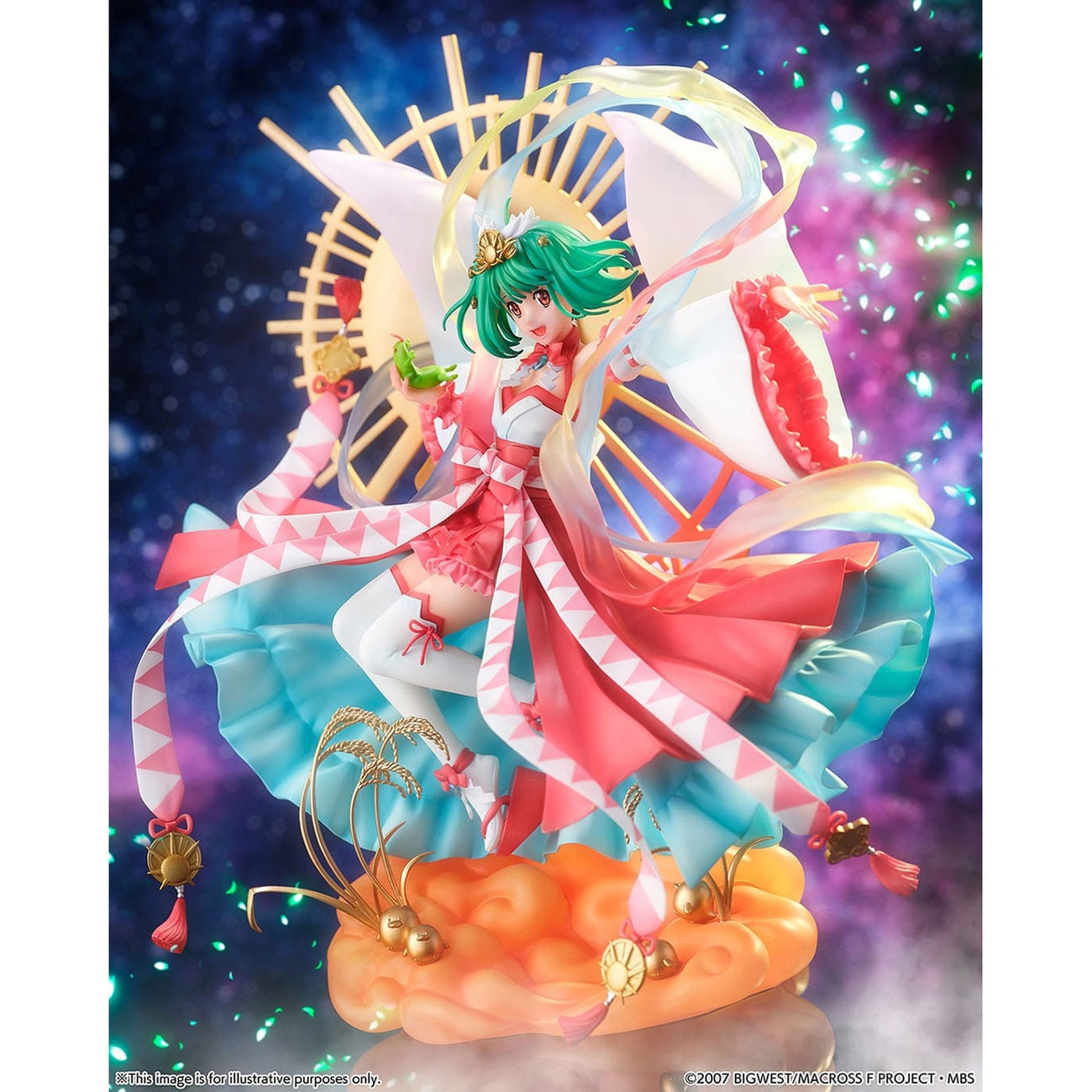 Productafbeelding Macross Frontier SHIBUYA SCRAMBLE FIGURE PVC Beeld 1/7 Ranka Lee Amaterasu Ver. 29 cm