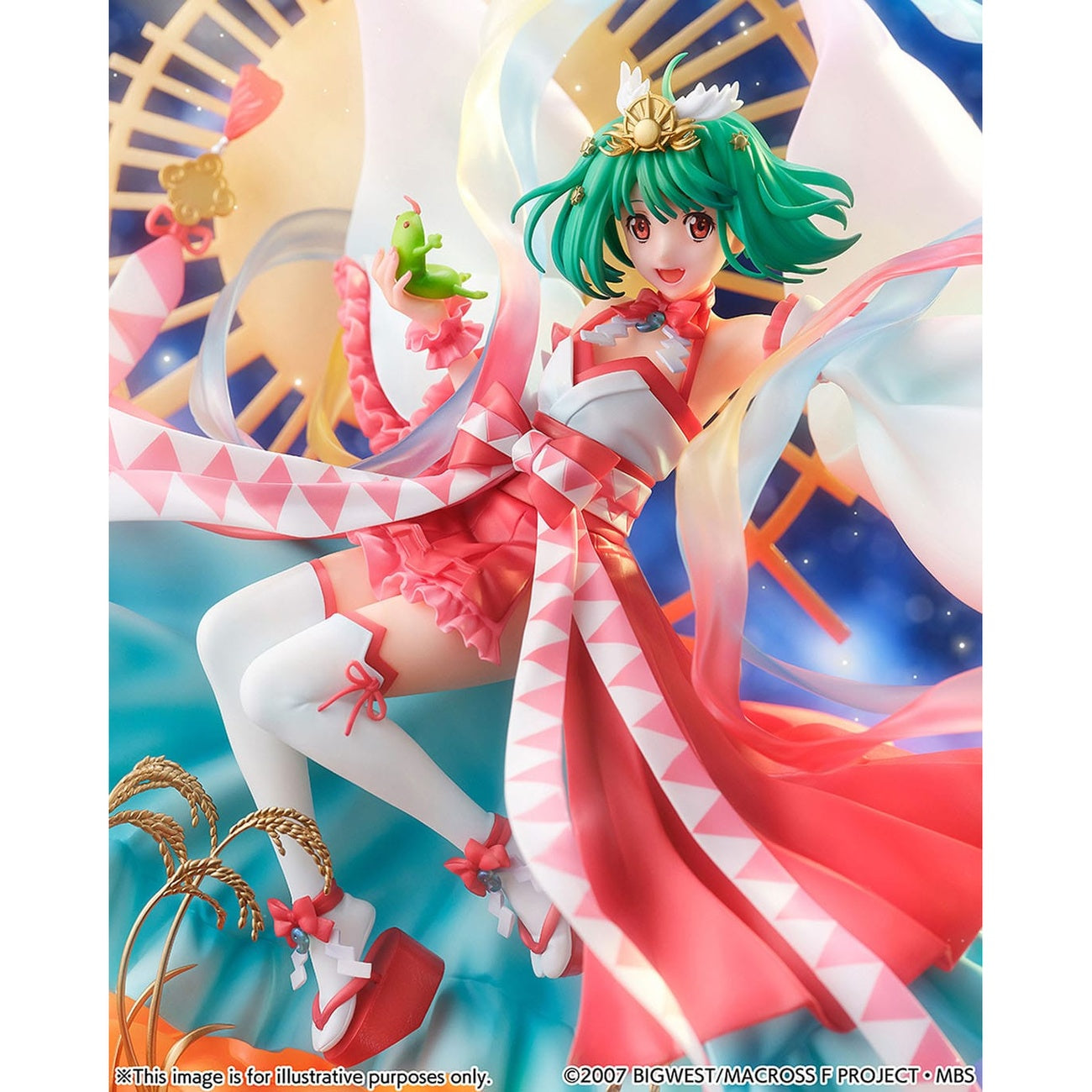 Productafbeelding Macross Frontier SHIBUYA SCRAMBLE FIGURE PVC Beeld 1/7 Ranka Lee Amaterasu Ver. 29 cm