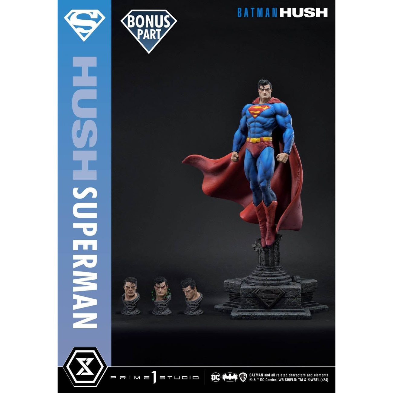 Productafbeelding DC Comics Premium Masterline Series Statue 1/4 Batman: Hush (Comic) Superman Bonus Version 77 cm