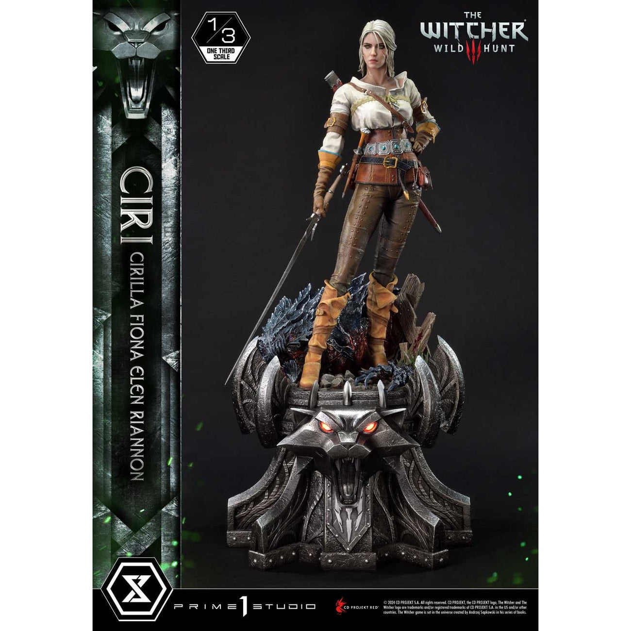 Product image The Witcher 3: Wild Hunt Museum Masterline Statue 1/3 Wild Hunt Ciri Fiona Elen Riannon 81 cm