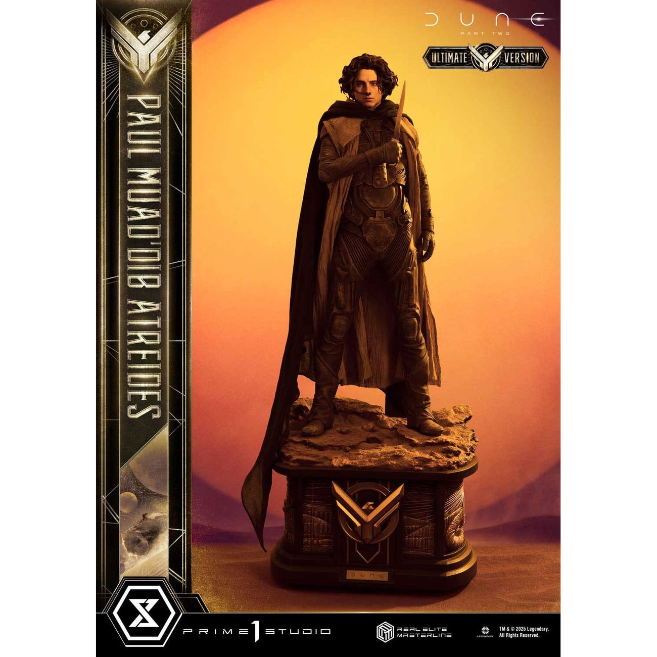 Productafbeelding Dune: Part Two Real Elite Masterline Series Statue 1/3 Paul Atreides Ultimate Bonus Version 90 cm