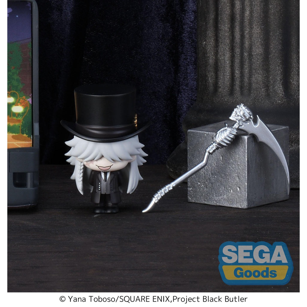 Productafbeelding Black Butler: Boarding School Arc Petite World Memories mini-figuur Undertaker (EX) 8 cm