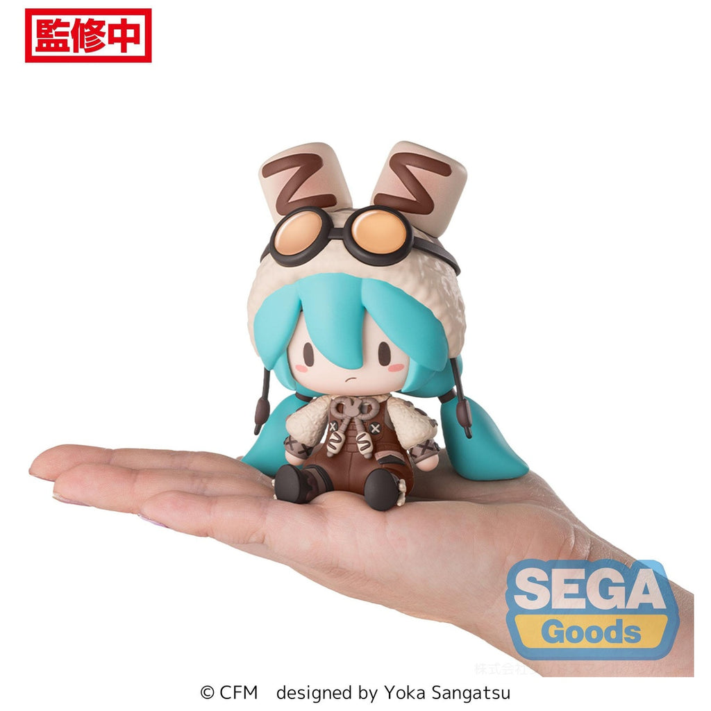 Productafbeelding Character Vocal Series 01: Hatsune Miku Fuwa Petit Chibi Figuur Hatsune Miku Marshmallow Hot Cocoa 10 cm