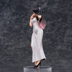 Productafbeelding Originele illustratie PVC-beeld Mai Okuma illustration Healing-Type White Chinese Dress Lady 26 cm