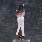 Productafbeelding Originele illustratie PVC-beeld Mai Okuma illustration Healing-Type White Chinese Dress Lady 26 cm