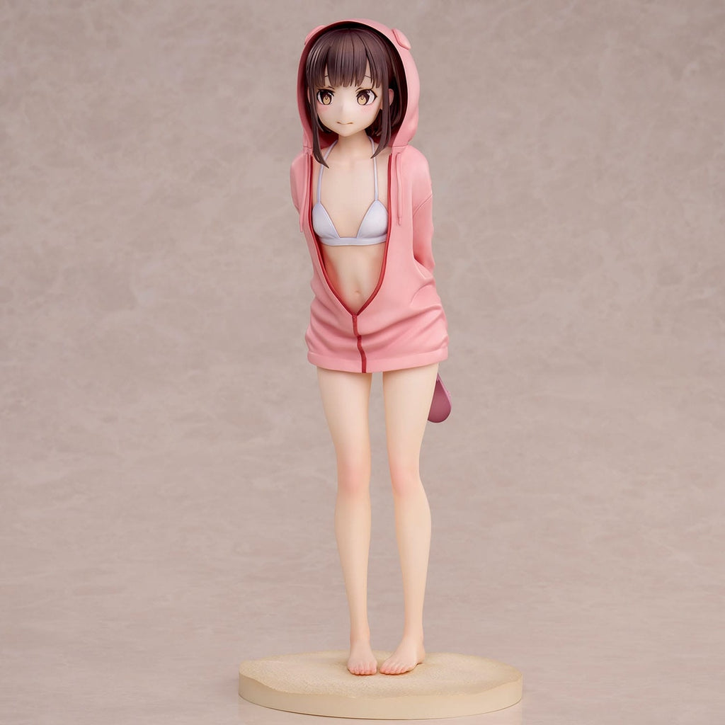 Productafbeelding Original Character PVC-standbeeld Swimsuit Hoodie Misaki Illustratie door Jonsun 26 cm