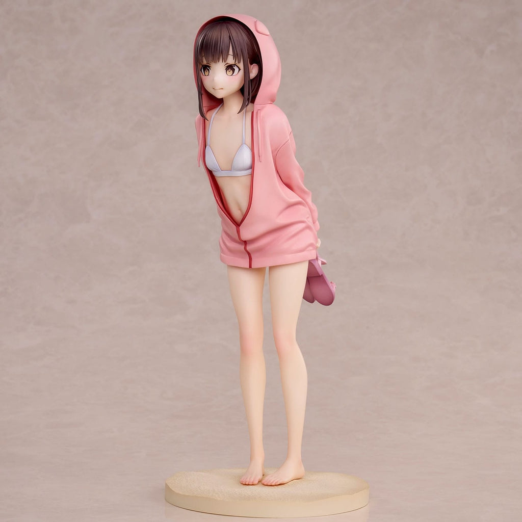 Productafbeelding Original Character PVC-standbeeld Swimsuit Hoodie Misaki Illustratie door Jonsun 26 cm