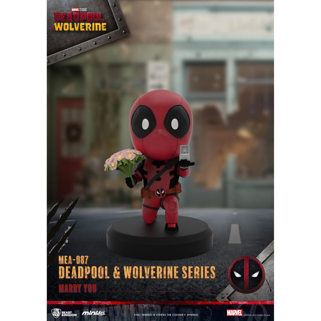 Productafbeelding Deadpool 3 Deadpool & Wolverine Series Mini Egg Attack Figuren Set 8 cm